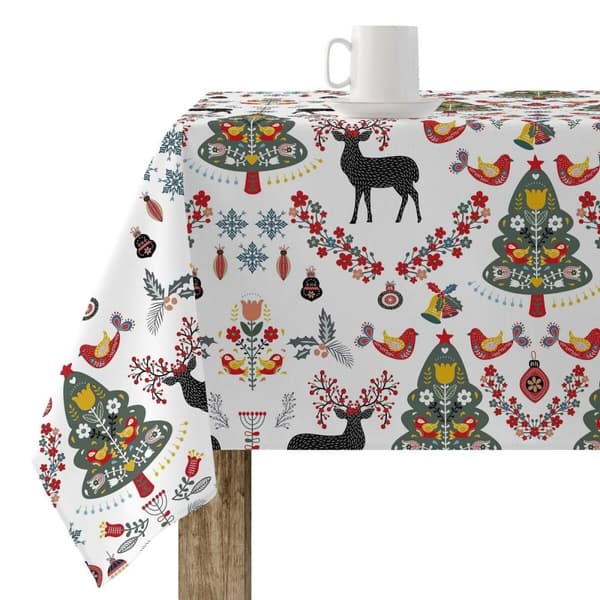 Pletafvisende dug af syntetisk harpiks Belum Merry Christmas Multifarvet 250 x 150 cm