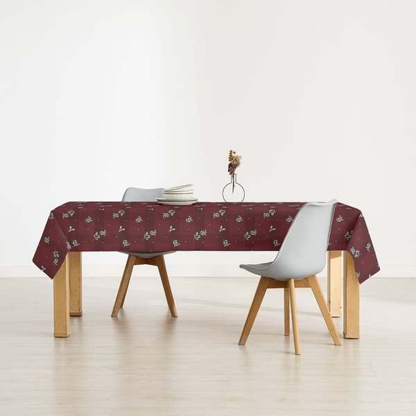 Muare Hartsi Mantel Red Red Joulu 1 140x139 Cm