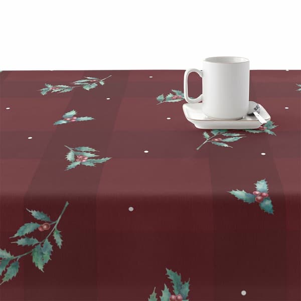 Muare Hartsi Mantel Red Red Joulu 1 140x139 Cm