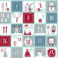 Miniatyrbild 3 av 5: Muare Merry Christmas 62 250x139 Cm