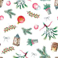 Miniatyrbild 3 av 5: Muare Resin Anti-stain Duk Merry Christmas 11 300x139 Centimeter