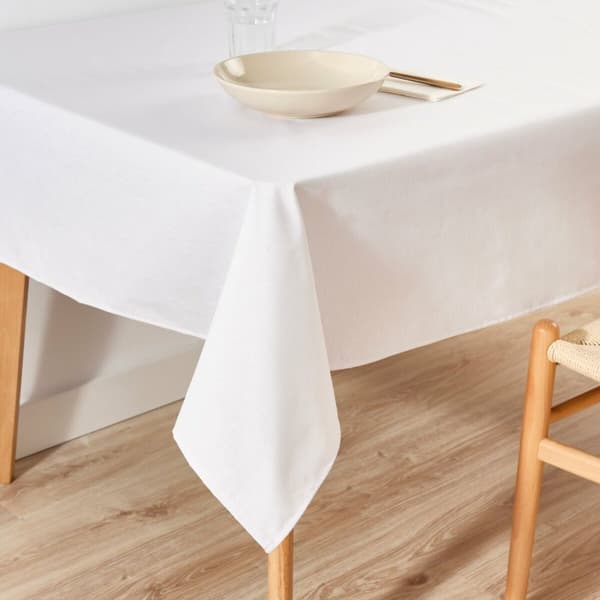 Fläckresistent bordsduk Belum Vit 180 x 250 cm XL