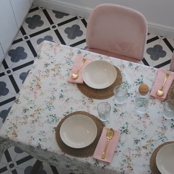 Fläckresistent bordsduk Belum 0120-247 Multicolour 180 x 250 cm Virágok