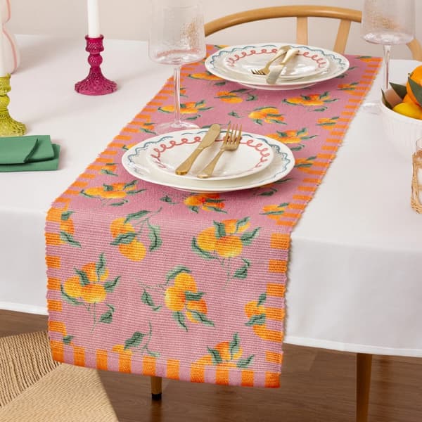 Furn Oranges Table Runner