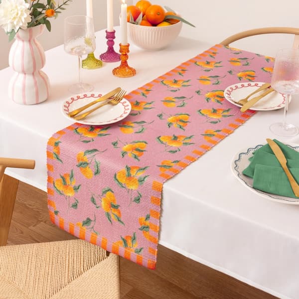 Furn Oranges Table Runner