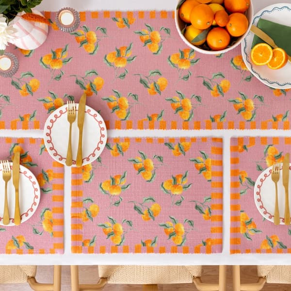 Furn Oranges Table Runner