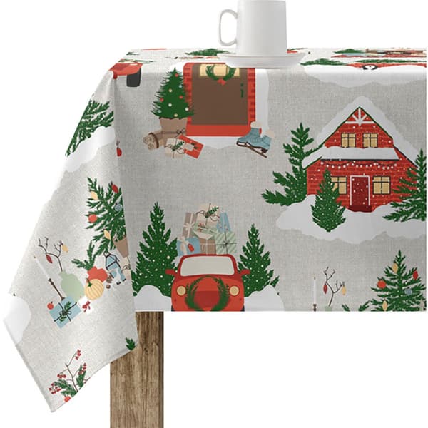 Belum God Jul Harts Anti-fläck Duk 140x140 Cm