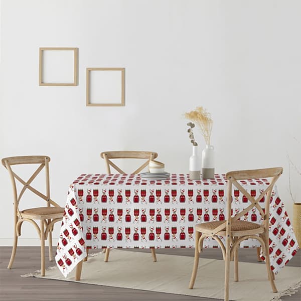 Belum Merry Christmas Resin Anti-stain Tablecloth 140x140 Cm