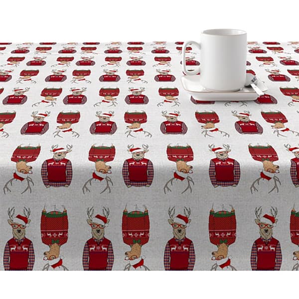 Belum Merry Christmas Resin Anti-stain Tablecloth 140x140 Cm