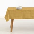 Miniatyrbild 1 av 3: Fläckresistent bordsduk i harts Belum Liso Senap 150 x 150 cm