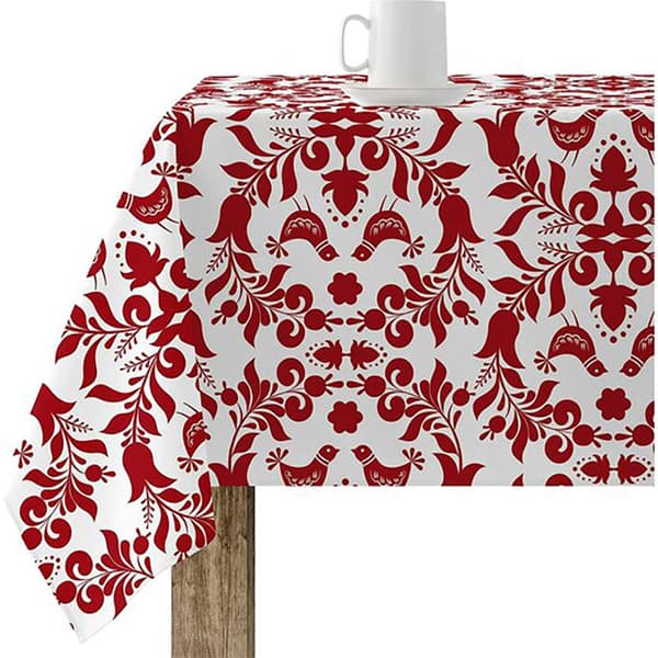 Belum God Jul Hartsfläckbeständig Bordsduk 8 Röd