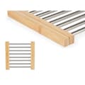 Pikkukuva 3 / 3: Tabletti Kinvara 90951 Hopeinen Metalli Bambu 36,4 x 2,2 x 21,3 cm (6 osaa)