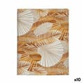 Pikkukuva 1 / 3: Pöytäliina Kinvara ANCARA-21520-ORO Kullattu Paksu canvas 140 x 180 cm Tahroja estävä Levyt (10 osaa)