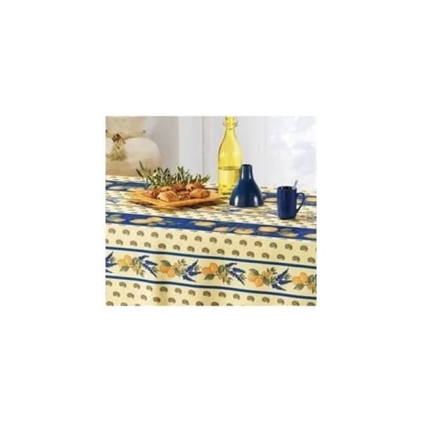 Duk - Citron - Rektangel - 150x240cm - Polyester - Fläckbeständig