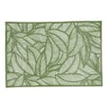Miniatyrbild 1 av 2: Bordsunderlägg Quid Habitat Blad Grön 30 x 45 cm (Pack 12x)