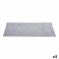 Miniatyrbild 1 av 3: Bordsunderlägg Silvrig Plast (45 x 0,01 x 30 cm) (12 antal)