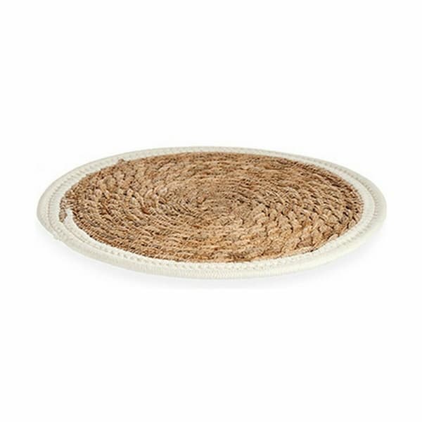 Bordsunderlägg Naturell Vit 30 x 1 x 30 cm (48 antal)