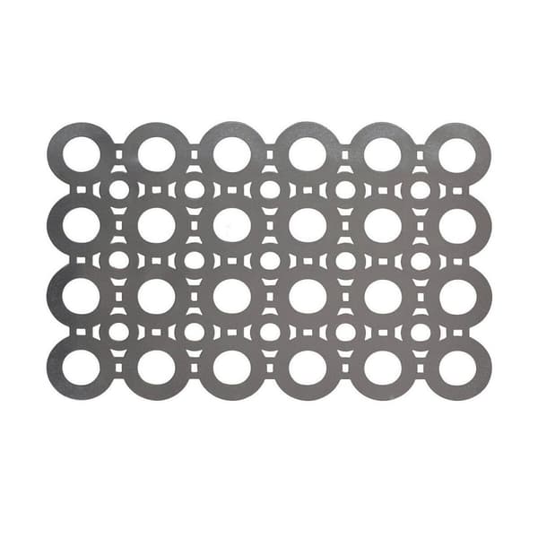 Bordsunderlägg Viejo Valle PVC Silvrig 45 x 30 cm (24 antal)