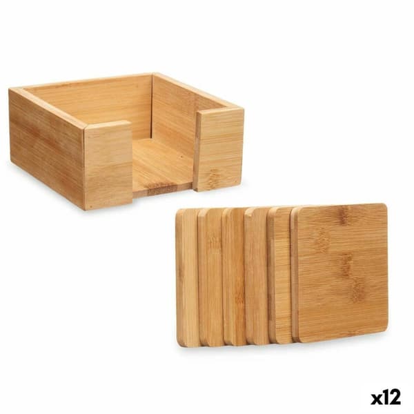 Underlägg Bambu (12 antal) Terek 7 Delar