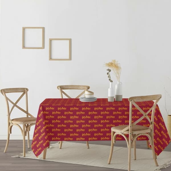 Fläckresistent bordsduk i harts Harry Potter Multicolour 150 x 150 cm