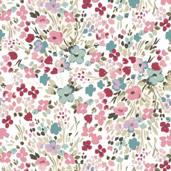 Fläckresistent bordsduk Belum 0120-52 Multicolour 150 x 150 cm Virágok