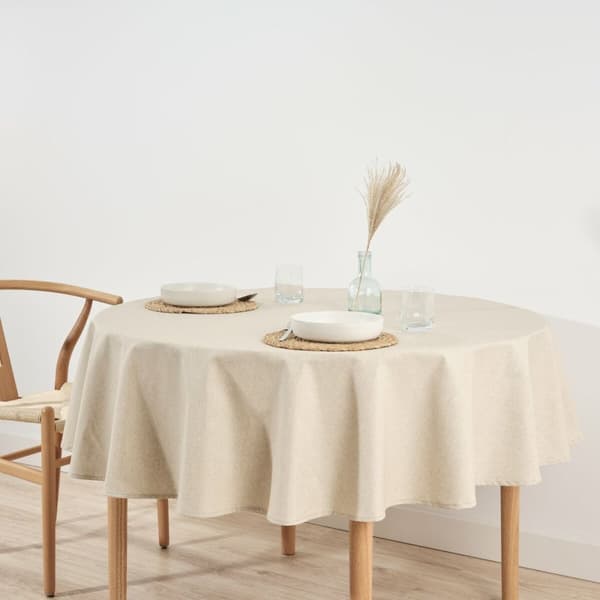 Fläckresistent bordsduk i harts Belum Levante 101 Multicolour Ø 100 cm