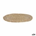 Miniatyrbillede 1 af 4: Dækkeserviet Privilege Brun flet 40 x 30 x 0,5 cm (24 enheder)
