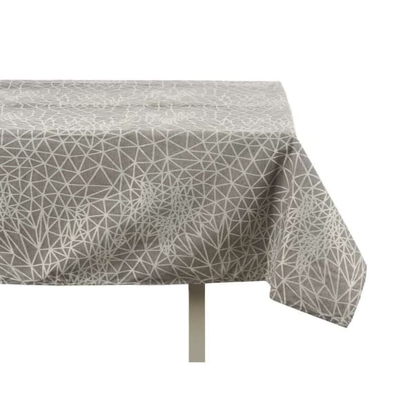 Bordduk Kinvara BABEL GRIS 48 Hvit Grå Jacquard