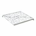 Miniatyrbilde 1 av 2: Bordmatte DKD Home Decor Sølv Metall Plast 18 x 18 x 1,5 cm