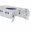 Miniatyrbilde 2 av 2: Duk og servietter DKD Home Decor Blå Hvit 150 x 150 x 0,5 cm (2 enheter)