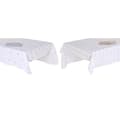 Miniatyrbilde 1 av 3: Duk og servietter DKD Home Decor 150 x 150 x 0,5 cm Blå Brun Hvit (2 enheter)