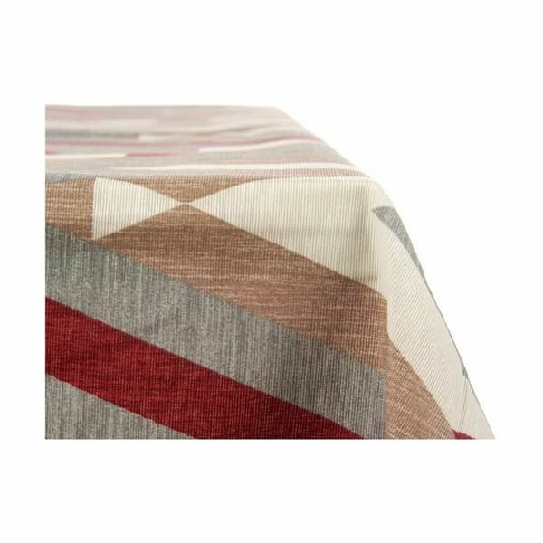 Bordduk Kinvara ZIGI-21469-26 Rødbrun Tynn duk 140 x 180 cm Antiflekker Striper (10 enheter)