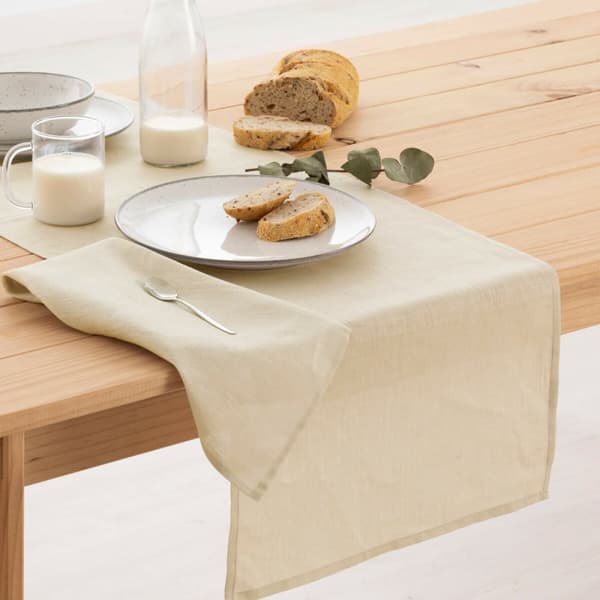 Bordløper Belum Beige Flerfarget 45 x 140 cm