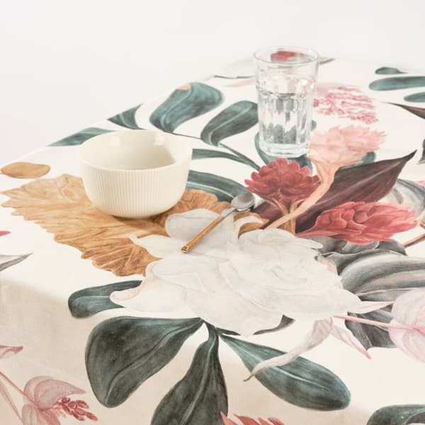 Antiflekk-duk Belum 0120-292 Flerfarget 250 x 150 cm Tropisk