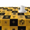 Miniatyrbilde 2 av 3: Antiflekk-harpiksduk Harry Potter Hufflepuff Flerfarget 100 x 150 cm