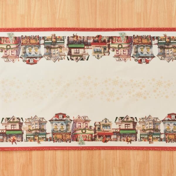 Bordløper Belum Christmas City Flerfarget 45 x 140 cm