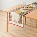 Miniatyrbilde 1 av 5: Bordløper Belum Christmas City Flerfarget 45 x 140 cm