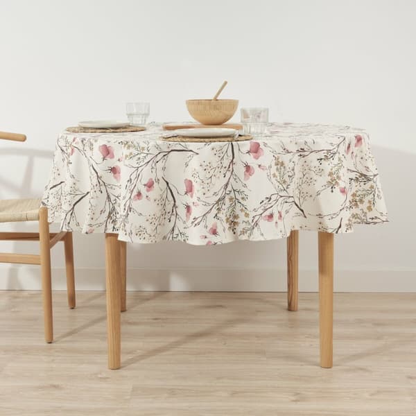 Bordduk Belum 0120-342 Flerfarget Ø 140 cm