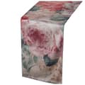 Miniatyrbilde 1 av 3: Bordløper Alexandra House Living Rosa Tekstil 180 x 30 cm Fløyel Blomster