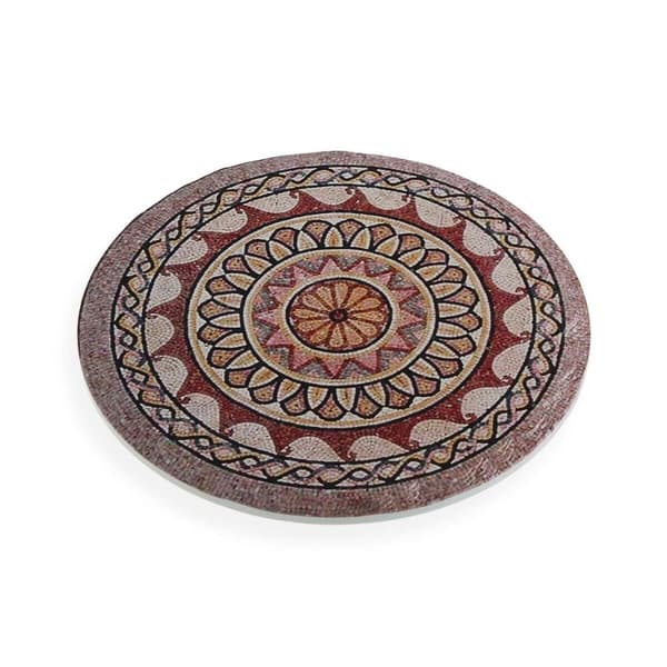 Tabletti Pyöreä Mosaiikki Korkki Keraminen (20 x 2