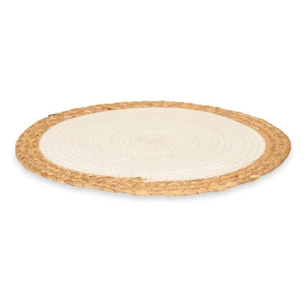 Tabletti Kinvara TS23885-W Valkoinen Puuvilla Merilevä 35 x 0,6 x 35 cm (24 osaa)