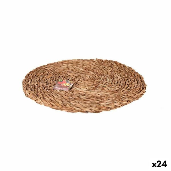 Tabletti Privilege Ruskea Ø 35 cm korihuonekalut (24 osaa)