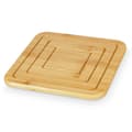 Pikkukuva 2 / 4: Tabletti Kinvara 896 Luonnollinen Bambu Neliö 19 x 1 x 19 cm (24 osaa)