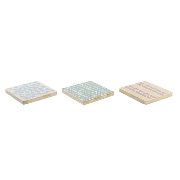 Dalbaner DKD Home Decor Africa Bambus Kolonial Afrikansk mann (6 pcs)
