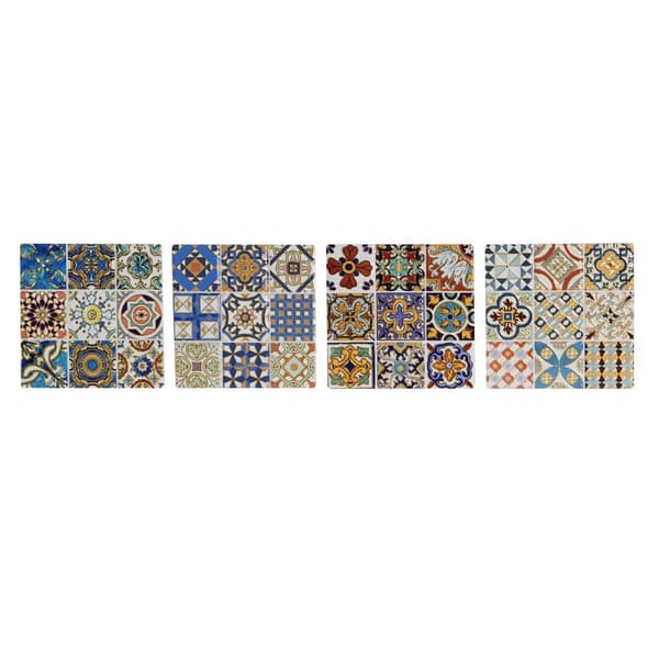 Dalbaner Home ESPRIT Kork Dolomite Flis Araber Med lettelse