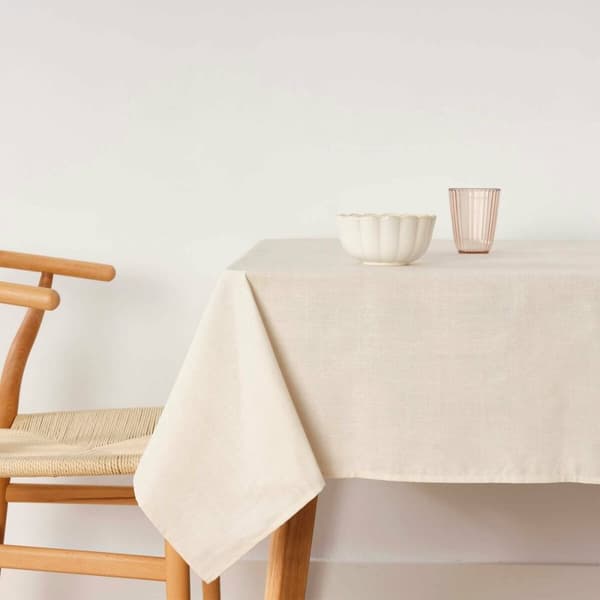 Pöytäliina Belum Vaaleanharmaa 300 x 155 cm Sileä
