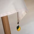 Miniatyrbild 2 av 2: Klämma för bordsduk Versa Metall Polyetylen Zinklegering 7 x 3 cm Citron 4 Delar