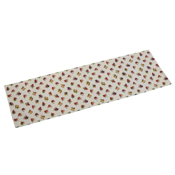 Bordløper Versa Strawberry Polyester (44,5 x 0,5 x 154 cm)