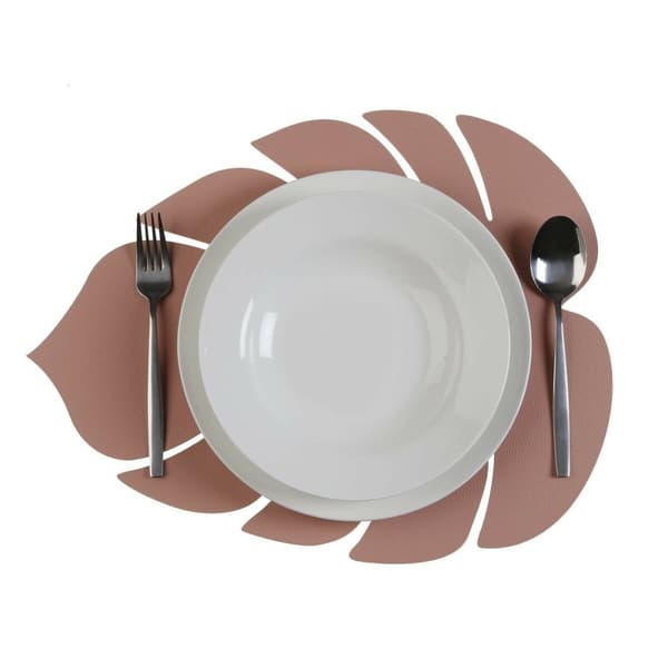 Tabletti Versa Kasvien lehtiä Pinkki 35 x 44,5 cm