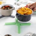 Miniatyrbild 2 av 9: Individuella ihopfällbara silikonunderlägg Folvet InnovaGoods 2 antal